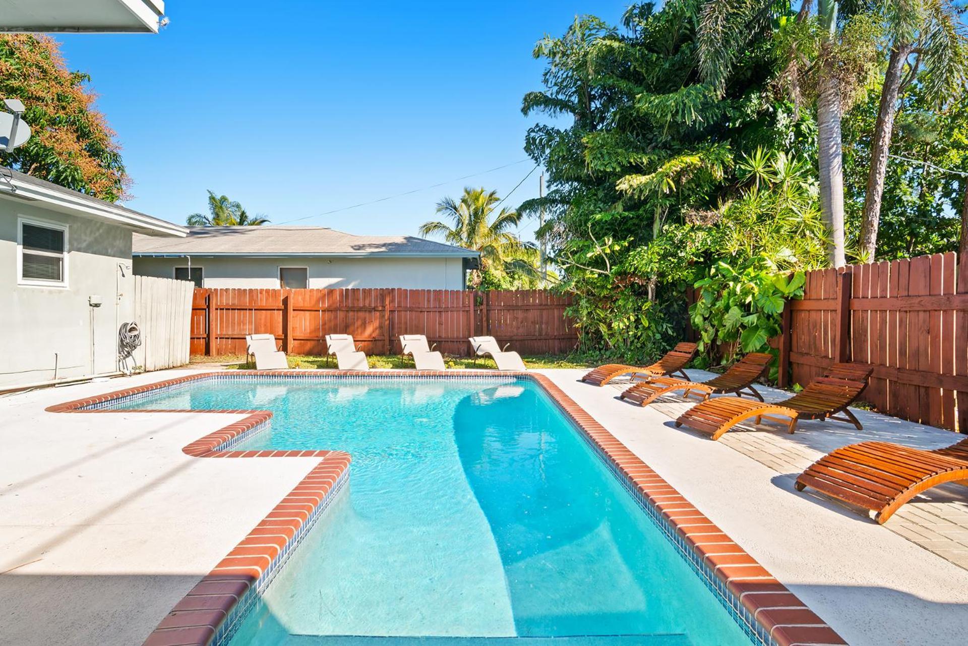 Tropical Spa Escape Pool Spa Sauna 4Bdrm 8 Min Bch Villa Boynton Beach Exterior photo